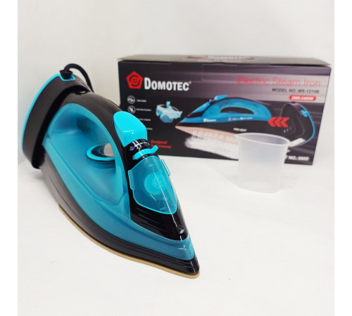 Праска домашня з керамічним покриттям Domotec, Якісна парова праска, Електричні праски з парою JI-68