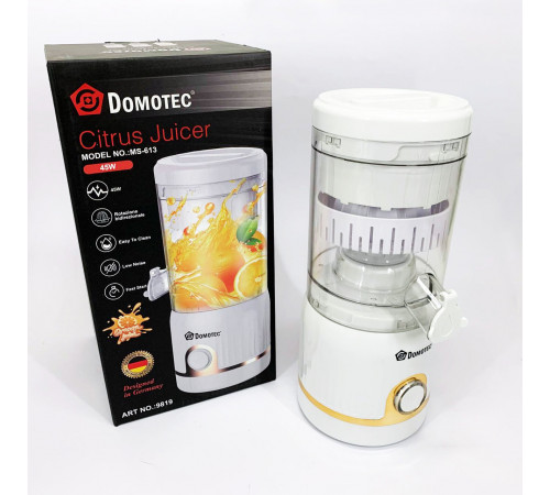 Соковижималка для соку цитрусових Domotec, Електрична соковижималка для апельсинів AF-70