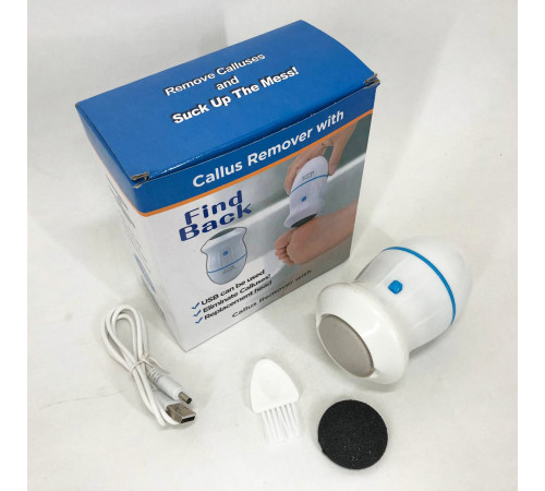 Пилка для ніг з насадками Pedi Vac Callus Remover With Пилка для педикюру ніг IC-37