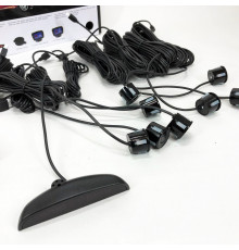Парктроник (парковочный радар) Assistant Parking Sensor, 8 черных датчиков OA-31