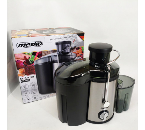 Соковыжималка центробежная Mesko MS 4126b 600Вт XB-69