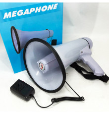 Громкоговоритель рупорный ручной MEGAPHONE, Хороший мегафон, Громкоговоритель для гида TU-73