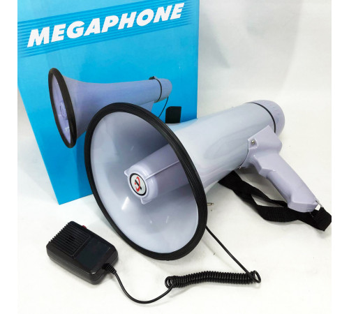Громкоговоритель рупорный ручной MEGAPHONE, Хороший мегафон, Громкоговоритель для гида TU-73