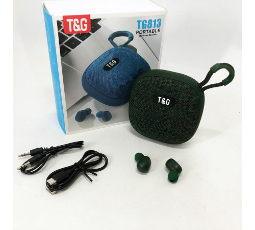 Колонка портативная с радио блютус TG813, Портативная колонка portable wireless speaker TS-33