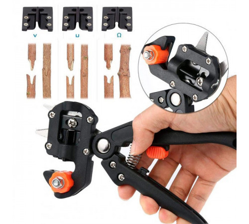 Професійний щеплювальний секатор Titan Professional Grafting Tool для обрізання та щеплення дерев ER-36 за 367 грн