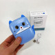 Портативный детский термопринтер с Bluetooth A8 Cat мини принтер для телефона Blue MD-95