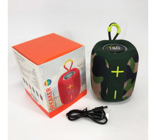 Блютуз колонка с динамичной подсветкой TG658, Bluetooth колонка с хорошей батареей OW-77