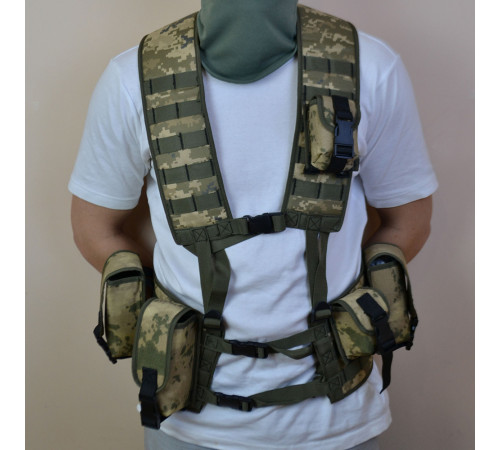 Качественный Подсумок под гранату из кордуры пиксель MOLLE для гранаты тактический YU-70