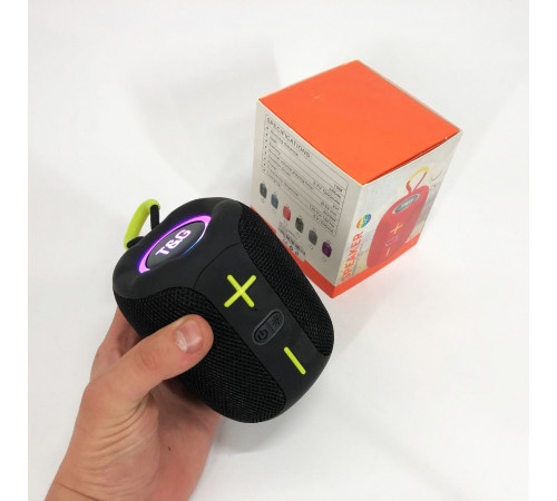 Музыкальная блютуз колонка с подсветкой, Колонка с rgb светомузыкой, Активные колонки для дома DR-67