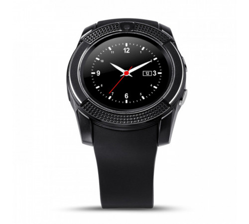 Розумні смарт-годинник Smart Watch V8. Колір: чорний RO-55 за 541 грн