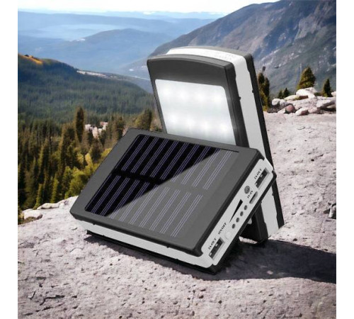 Power bank з перехідниками Solar, Акумулятор портативний для зарядки телефону, Пауер банк для телефону AZ-50