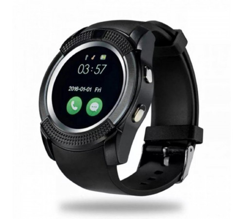 Розумні смарт-годинник Smart Watch V8. Колір: чорний RO-55 за 541 грн
