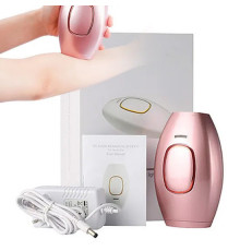 Женский портативный домашний фотоэпилятор для тела IPL Hair Removal Device для всех типов волос Pink TB-89
