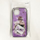 Чехол на Apple Iphone 12 Pro Max девушка в очках. Цвет: фиолетовый VP-46