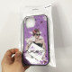 Чехол на Apple Iphone 12 Pro Max девушка в очках. Цвет: фиолетовый VP-46