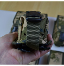 Подсумок на 2 магазина двойной из кордуры пиксель MOLLE тактический KJ-93