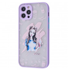 Чехол для Apple Iphone 11 Pro фиолетовый AV-19