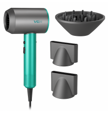 Профессиональный фен для работы VGR V-440, Фен для укладки волос салонный Фен-стайлер сушки волос QI-58