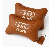 Автоподушки з логотипом Audi, Автомобільна подушка для безпеки голови, Автоподушка подарунок XA-48