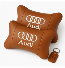 Автоподушки з логотипом Audi, Автомобільна подушка для безпеки голови, Автоподушка подарунок XA-48
