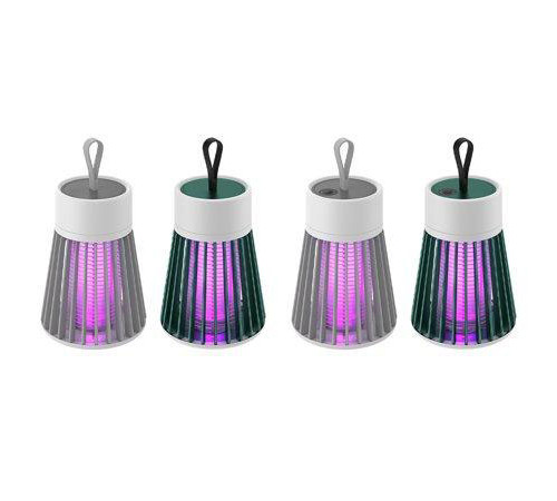 Уничтожитель насекомых для дома Electronic shock Mosquito killing lamp НА АККУМУЛЯТОРЕ для похода на природу GW-71