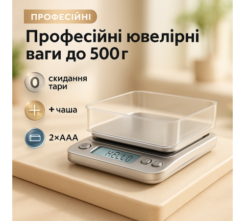 Ювелирные весы для точного измерения ZHA 6295A, Весы компактные золото высокой точности GO-87