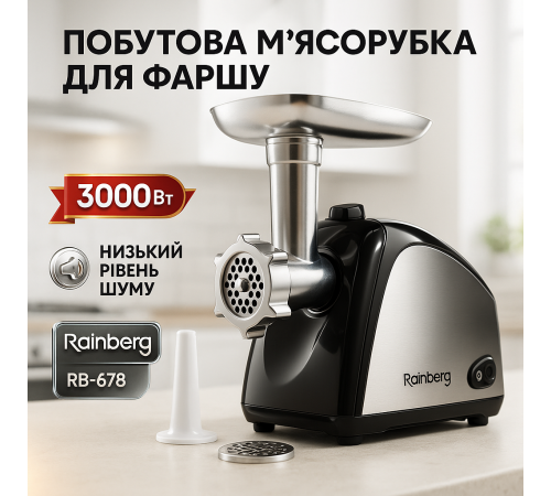 Электрическая мясорубка для изготовления фарша, Кухонная универсальная мясорубка обычная LK-77
