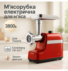 Электромясорубка помощница, Электрические мясорубки для общепита, Мощная бытовая мясорубка для дома FX-10