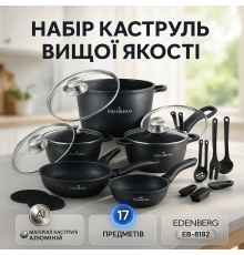 Красивый набор кастрюль с антипригарным покрытием, Сборный набор кастрюль для плит DP-98