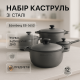 Набор посуды для любых плит, Набор высоких кастрюль кастрюль высшего качества JS-42