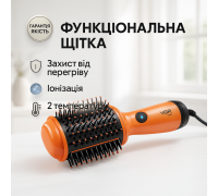 Хороший фен для дому складаний, Фен-щітка для волосся легка Фен різних типів волосся LX-15