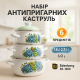 Набір каструль з нержавіючої сталі, Набір каструль з жаростійкою кришкою Каструлі прозорими кришками XZ-92