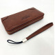 Мужская сумка кошелек в подарок Baellerry leather brown, Вертикальное мужское портмоне из кожи IC-34