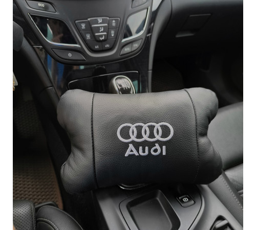Подушки на підголівник в машину Audi / Ауді, Подушка для голови в авто, Подарунок подушка дорожня IE-82 за 1659 грн