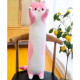 Кот подушка из флиса, Игрушка антистресс котик, Игрушка 3 в 1 кот батон Мягкий пушистый ON-33