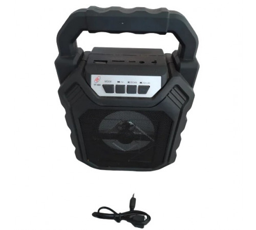 Бездротова портативна колонка Bluetooth YF-668BT. Колір: чорний SD-50 за 509 грн