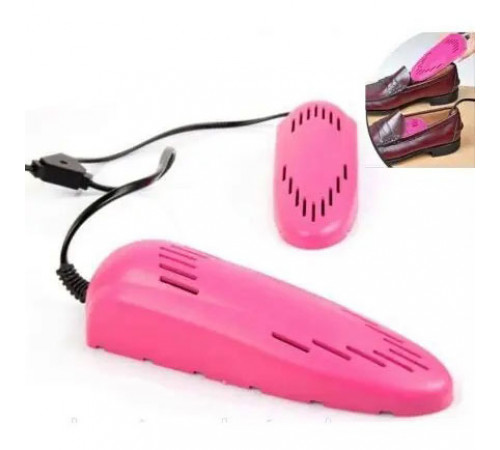 Електрична сушарка для взуття SHOES DRYER, 220V / Електросушарка для сушіння взуття. Колір: рожевий BD-80 за 279 грн