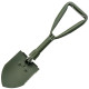 Лопата туристическая многофункциональная Shovel 009, мини лопата для кемпинга, саперная лопата. Цвет: зеленый MN-55