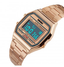 Винтажные часы наручные SKMEI 1123CG, Часы retro vintage, Старинные мужские часы Ретро GJ-67
