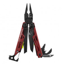 Мультитул Leatherman Signal Crimson 832745 спеціалізований інструмент для виживання та кемпінгу DH-31