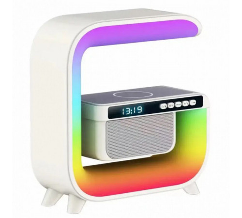 Годинник хамелеон з термометром будильник нічник RGB G3, Нічний світильник з зарядним пристроєм TM-94