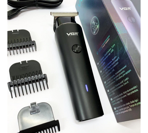 Практичная машинка для стрижки волос VGR V-933, Машинка для точной стрижки бороды и волос JA-92