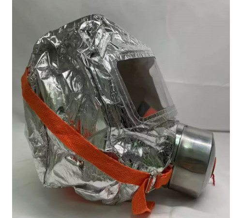 Маска протигаз, панорамний протигаз Fire mask LO-31
