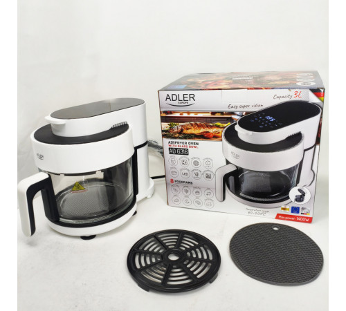 Фритюрница для пончиков Adler AD 6316 3Л 1400Вт, Фритюрница для продуктов во фритюре GL-66