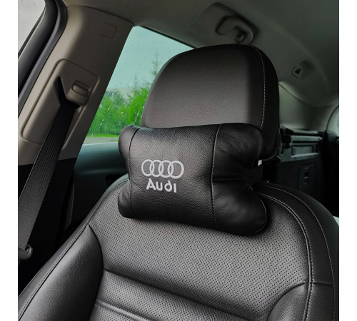 Подушки на підголівник в машину Audi / Ауді, Подушка для голови в авто, Подарунок подушка дорожня IE-82 за 1659 грн