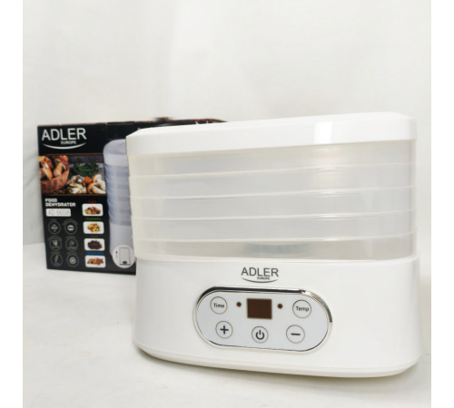 Дегидратор для профессиональной сушки Adler AD 6658 550Вт, Сушилка 5 ярусов, Дегидратор для овощей мяса RQ-32
