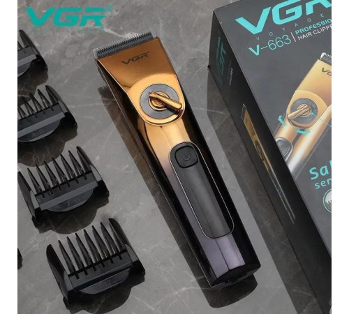 Отличная машинка для стрижки волос VGR V-663, Машинка для разных стрижек аккумуляторная JX-60