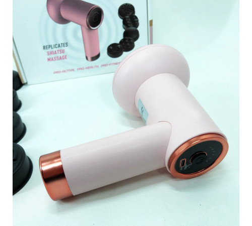 Масажер для шиї та спини Deep Rolling Massager, Масаж для нижньої частини спини, плечей MX-29 за 829 грн