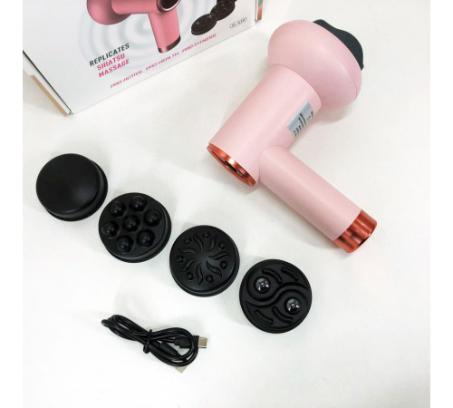Масажер для шиї та спини Deep Rolling Massager, Масаж для нижньої частини спини, плечей MX-29 за 829 грн