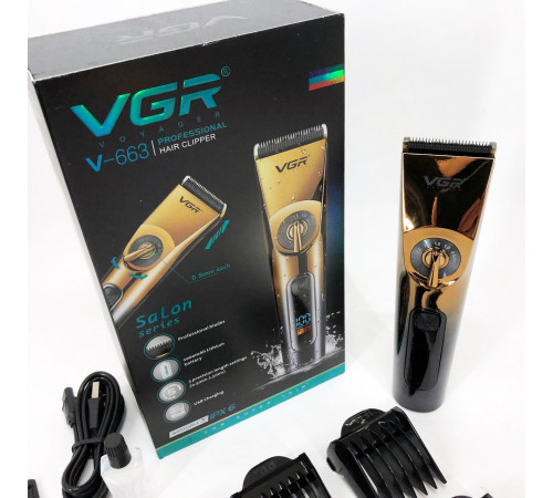 Отличная машинка для стрижки волос VGR V-663, Машинка для разных стрижек аккумуляторная JX-60